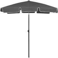 vidaXL Strandschirm Anthrazit 180x120 cm