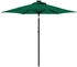 vidaXL Sonnenschirm mit Stahlmast 225x225x212 cm