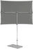 Glatz Sonnenschirm Suncomfort Flex-Roof 195x140 cm stone-grey