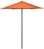 Outsunny Sonnenschirm mit Knickfunktion sechseckig Ø196 orange