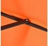 Outsunny Sonnenschirm mit Knickfunktion sechseckig Ø196 orange