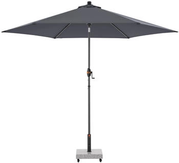 Doppler Mittelmastschirm myZone Auto Tilt 305cm 6-teilig Anthrazit