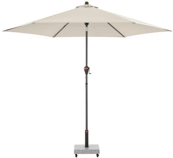 Doppler Mittelmastschirm myZone Auto Tilt 305cm 6-teilig Natur