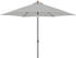 hellgrau: Doppler Mittelmastschirm myZone Push Up 300cm 6-teilig