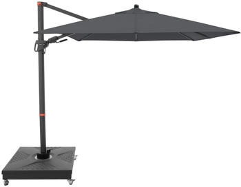 Doppler Pendelschirm myZone AX &Oslash;210cm 8-teilig Anthrazit