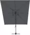 Doppler Pendelschirm myZone AX Ø280cm 8-teilig Anthrazit