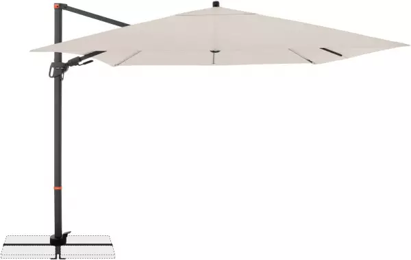 Doppler Pendelschirm myZone AX Ø280cm 8-teilig