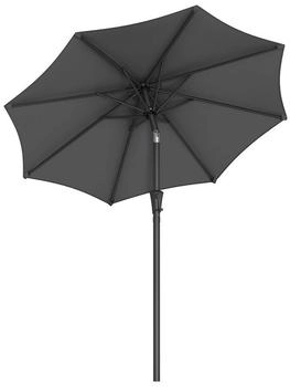 Songmics Round parasol 2 m Grey