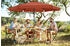 Kingsleeve Round tiltable straight parasol 330 cm Terracotta