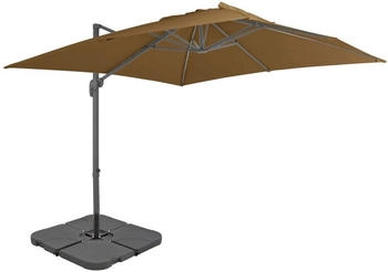 vidaXL Sonnenschirm mit Schirmständer Taupe (276348)