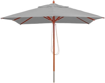 Mendler HWC-C57 3x3m Seilzug hellgrau Massivholz 76655