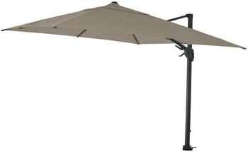 Siena Garden Bosco N+ Ampelschirm anthrazit/taupe 300 x 300 cm (T50071)