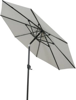 Siena Garden Bosco Mittelstockschirm anthrazit/hellgrau 300 cm (S08128)
