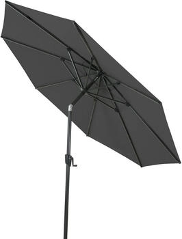 Siena Garden Bosco Mittelstockschirm anthrazit/anthrazit 300 cm (T60663)