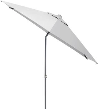 Kettler Easy Push Mittelstockschirm Ø230cm Hellgrau (0306055-7710)