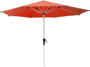 anndora Sonnenschirm Knickbar ø3m rund Terracotta rot