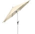 anndora Sonnenschirm 350cm Aluminiumstamm natur