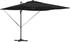 vidaXL Cantilever Roma Sonnenschirm LED 286 x 285 x 270 cm schwarz (42003323)