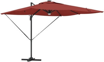 vidaXL Freischwingender Sonnenschirm rot (42003358)
