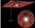 vidaXL Freischwingender Sonnenschirm rot (42003358)