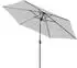 Doppler Mittelmastschirm myZone 305 cm Hellgrau 6-teilig (429465827)