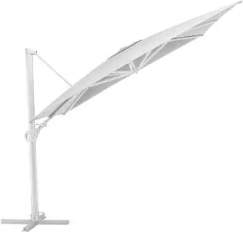 Kettler Easy Swing Ampelschirm 300x300cm Hellgrau (0106056-5200)