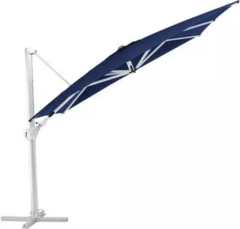 Kettler Easy Swing Ampelschirm 300x300cm Blau (0106056-0660)