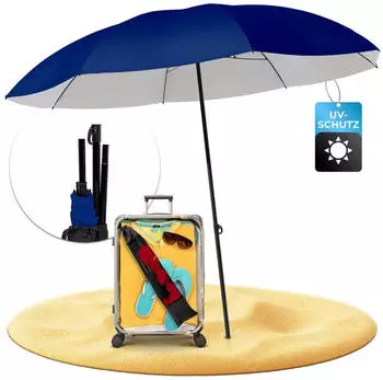 Styngard Nizza Reise Sonnenschirm UV 50+ blau