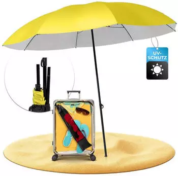 Styngard Nizza Reise Sonnenschirm UV 50+ gelb