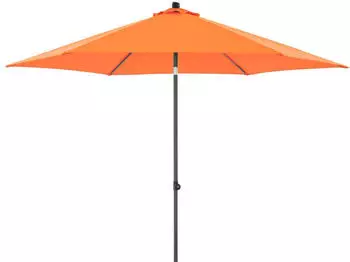 Doppler Mittelmastschirm myZone Push Up 300cm 6-teilig orange
