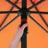 Doppler Mittelmastschirm myZone Push Up 300cm 6-teilig