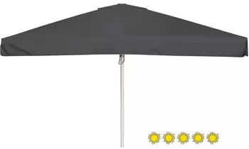 Doppler Telestar 400x400cm (mit Volant, mit Windventil) anthrazit