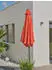 DCB Garden Round straight parasol 270 cm Terracotta