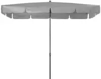 Doppler Sonnenschirm Sun Line Waterproof 260 x 150 cm mit Volant, UV-Schutz 80,