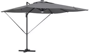 vidaXL Freischwingender Roma Parasol Anthrazit Groß (42003353)