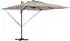 vidaXL Freischwinger Roma-Parasol mit LEDs 286x285x270 cm Aluminium Taupe (42003354)