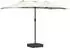vidaXL Gartenparasol 385 x 209 x 244 cm Stoff Sand (42003283)