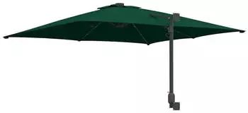 vidaXL Gartenparasol 248.5 x 247.5 x 160 cm Gr&uuml;n (42003252)