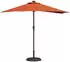 vidaXL Gartenparasol 294 x 150 x 223 cm Stoff Terrakotta (42003264)