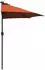 vidaXL Gartenparasol 294 x 150 x 223 cm Stoff Terrakotta (42003264)