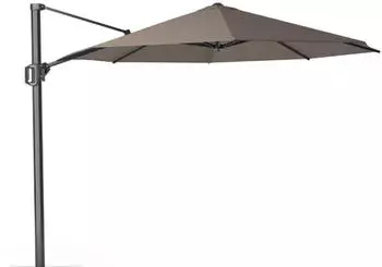 Natur24 Cartagena T1 Premium 350x350x257cm inkl. Granitplatte Polyacryl Braun