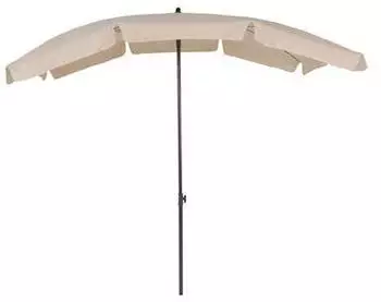 Greemotion Terrassenschirm mit Knickgelenk 230 &times; 150 cm UV-Schutz 50+ in Beige