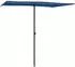 vidaXL Gartenschirm mit Aluminiummast 2x1,5m Azurblau (47343)