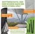 Kesser Ampelschirm LED Solar Ø300cm Aluminium UV-Schutz wasserabweisend 360°