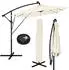 ML-Design Ampelschirm Ø330cm Aluminium LED-Solar UV50+ beige (490018133)