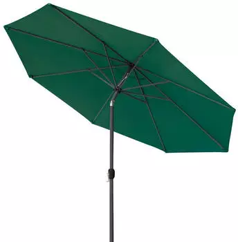 Paramondo interpara Sonnenschirm rund Ø3,5m Polyester grün/anthrazit knickbar (60002452)