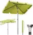 Sekey Balkonschirm 2-in-1 Set 200x125cm apfelgrün