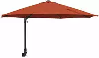 vidaXL Garten-Sonnenschirm Terrakotta 248 x 248 x 148 cm