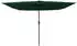 vidaXL Terrassenschirm Polyester Aluminium grün (42003661)