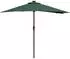vidaXL Gartenparasol 294 x 150 x 223 cm Stoff Grün (42003260)